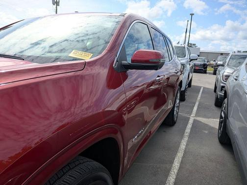 Volcanic Red Tintcoat 2025 GMC Acadia Denali