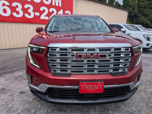 Volcanic Red Tintcoat 2025 GMC Acadia Denali