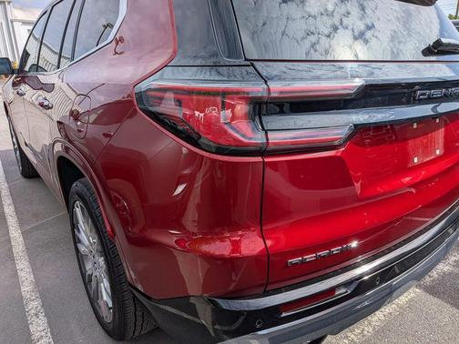 Volcanic Red Tintcoat 2025 GMC Acadia Denali