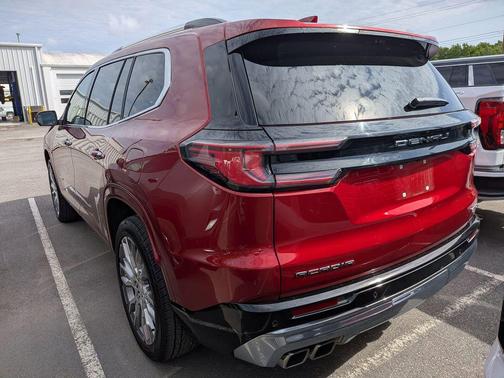 Volcanic Red Tintcoat 2025 GMC Acadia Denali