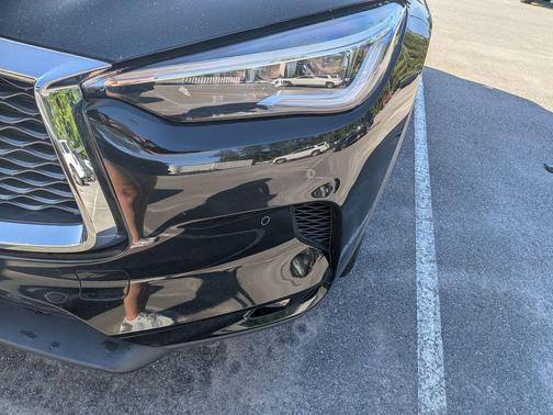 Black Obsidian 2020 INFINITI QX50 SENSORY