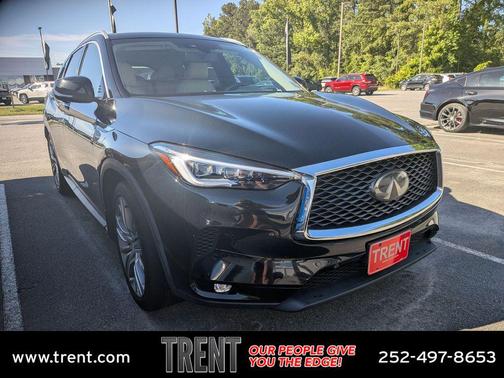 Black Obsidian 2020 INFINITI QX50 SENSORY