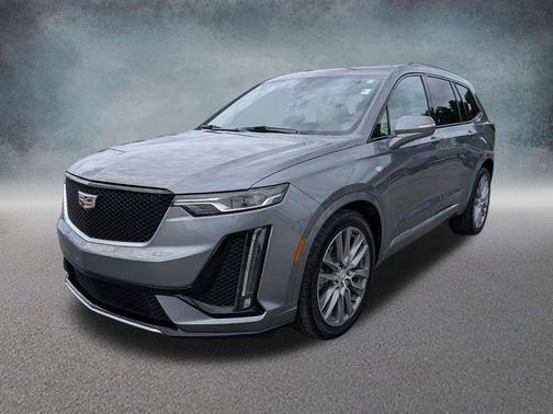 Satin Steel Metallic 2021 Cadillac XT6 Sport AWD