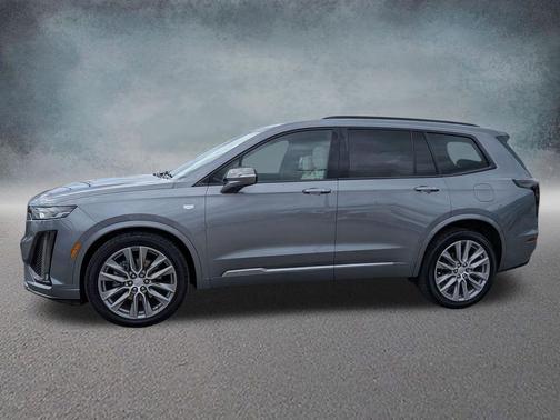Satin Steel Metallic 2021 Cadillac XT6 Sport AWD
