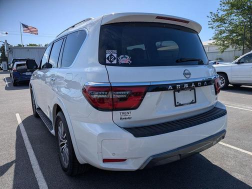 Aspen White Tricoat 2023 Nissan Armada SL 4WD