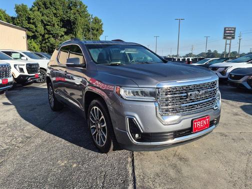 Satin Steel Metallic 2021 GMC Acadia Denali
