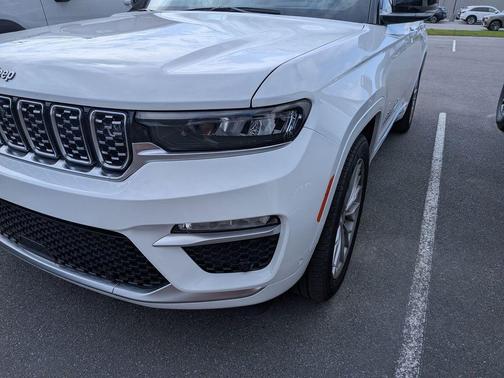Bright White Clearcoat 2023 Jeep Grand Cherokee Summit