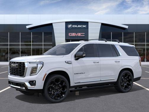 Glacier White Tricoat 2026 GMC Yukon Denali