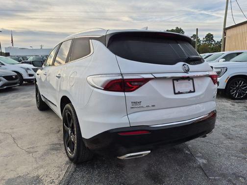 White Frost Tricoat 2024 Buick Enclave Essence FWD