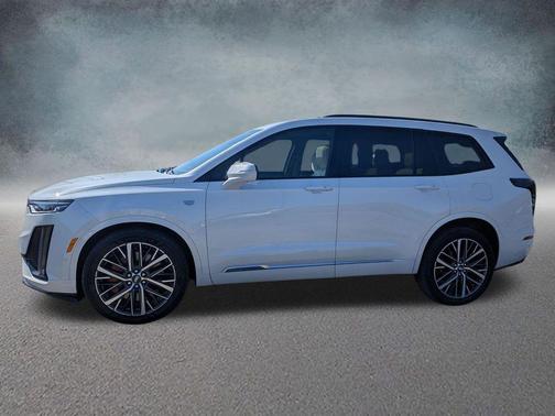 Crystal White Tricoat 2024 Cadillac XT6 Sport AWD