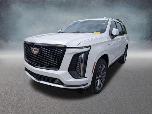 Crystal White Tricoat 2025 Cadillac Escalade Sport