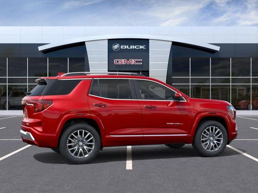 Volcanic Red Tintcoat 2026 GMC Terrain Denali