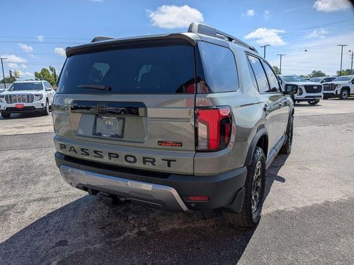 Green Metallic 2026 Honda Passport AWD TrailSport Elite Blackout