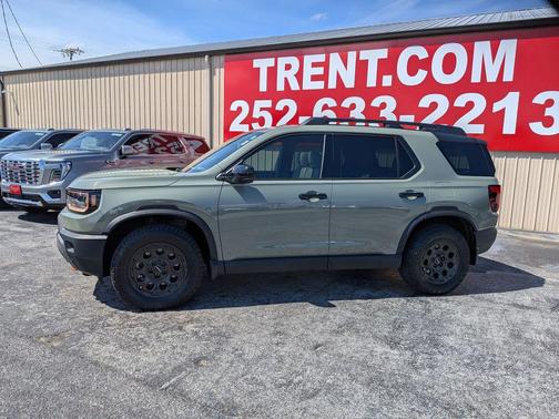 Green Metallic 2026 Honda Passport AWD TrailSport Elite Blackout