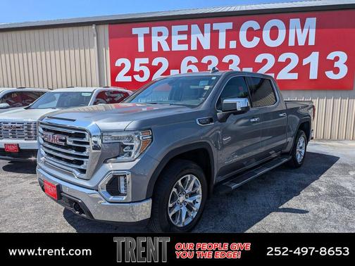 Satin Steel Metallic 2020 GMC Sierra 1500 SLT
