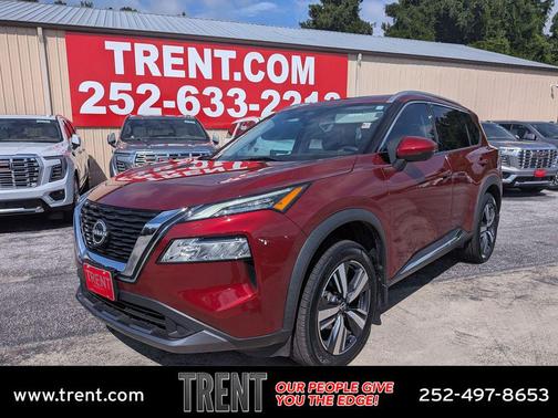 Scarlet Ember Tintcoat 2023 Nissan Rogue SL