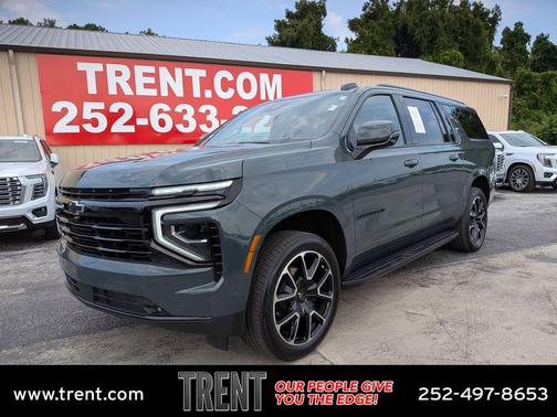 Cypress Gray 2025 Chevrolet Suburban RST