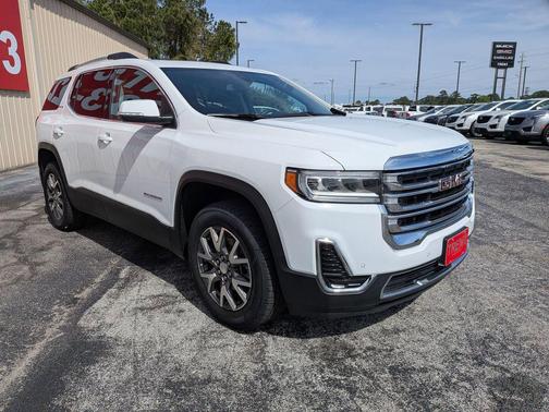 Summit White 2023 GMC Acadia FWD SLE