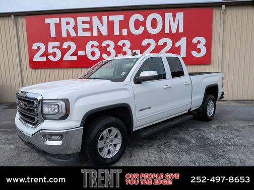 Summit White 2018 GMC Sierra 1500 SLE