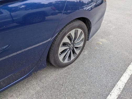 Blue 2017 Honda Accord Hybrid Base