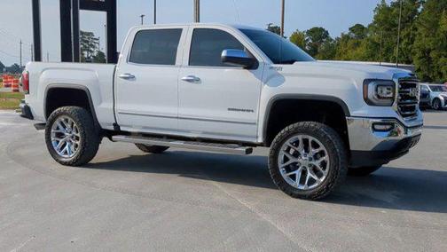 Summit White 2018 GMC Sierra 1500 SLT