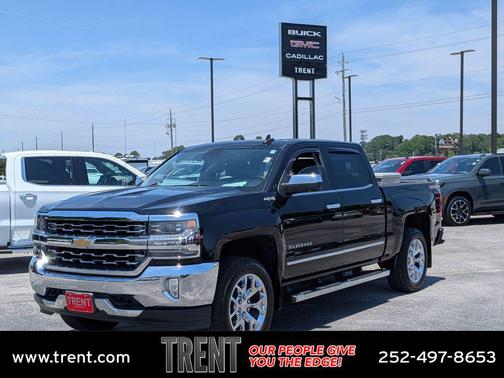Black 2016 Chevrolet Silverado 1500 LTZ