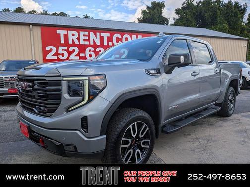 Sterling Metallic 2023 GMC Sierra 1500 AT4