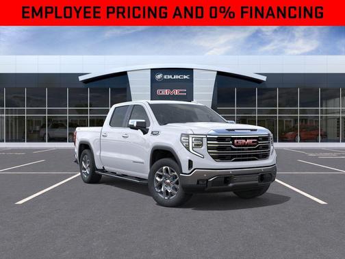 Summit White 2026 GMC Sierra 1500 SLT