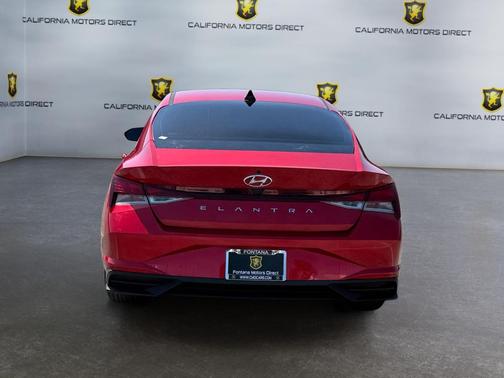 Calypso Red 2021 Hyundai ELANTRA SE