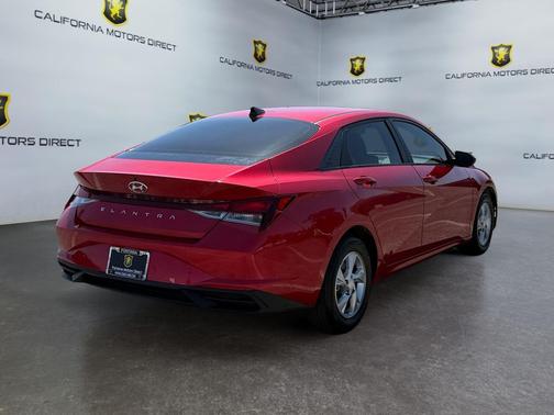 Calypso Red 2021 Hyundai ELANTRA SE