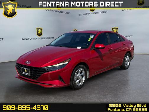 Calypso Red 2021 Hyundai ELANTRA SE