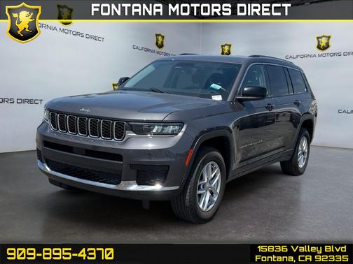 Baltic Gray Metallic Clearcoat 2023 Jeep Grand Cherokee L Laredo