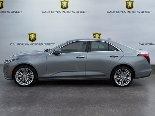 Argent Silver Metallic 2024 Cadillac CT4 Premium Luxury