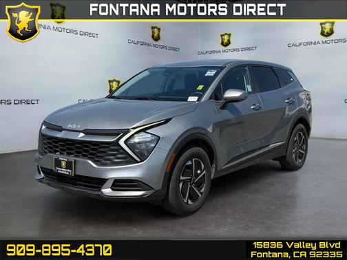 Steel Gray 2023 Kia Sportage Hybrid LX