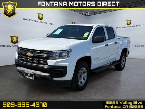 Summit White 2022 Chevrolet Colorado WT