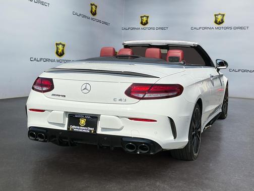 Polar White 2022 Mercedes-Benz AMG C 43 4MATIC