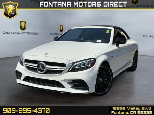 Polar White 2022 Mercedes-Benz AMG C 43 4MATIC