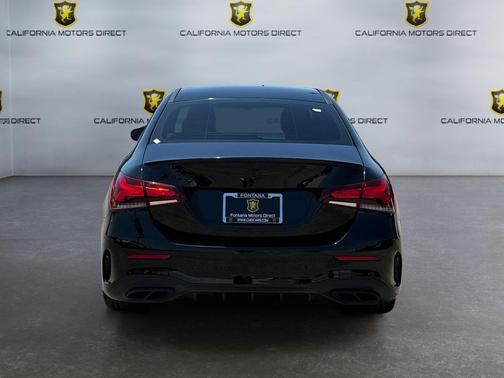 Night Black 2019 Mercedes-Benz A-Class Sedan