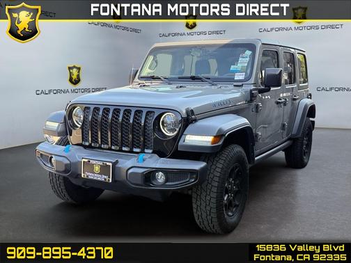 Sting-Gray Clearcoat 2023 Jeep Wrangler 4xe Base