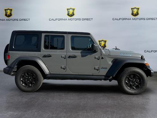 Sting-Gray Clearcoat 2023 Jeep Wrangler 4xe Base
