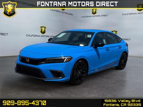 Boost Blue Pearl 2024 Honda Civic Sport