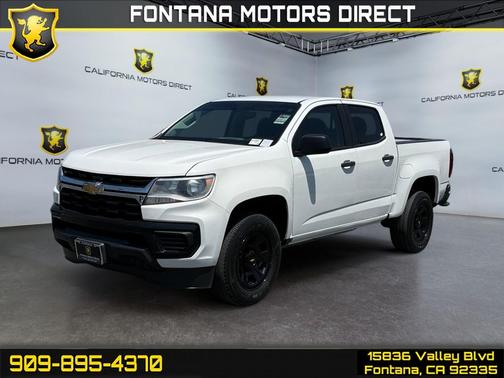 Summit White 2022 Chevrolet Colorado WT