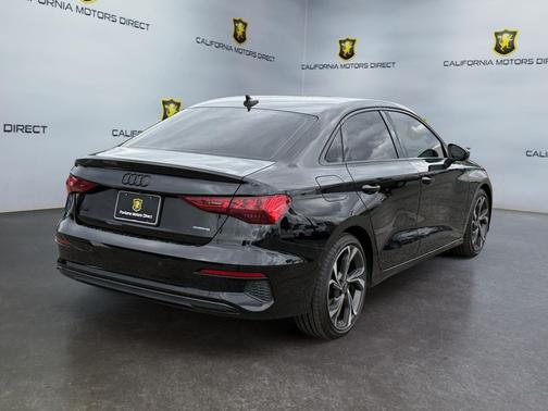 Brilliant Black 2023 Audi A3 Premium