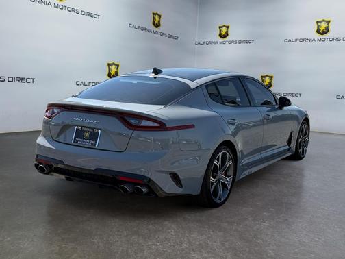 Ceramic Silver 2021 Kia Stinger GT