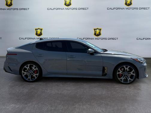 Ceramic Silver 2021 Kia Stinger GT