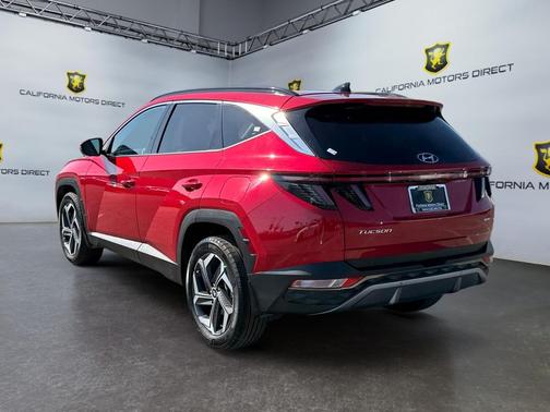 Calypso Red 2023 Hyundai TUCSON Limited