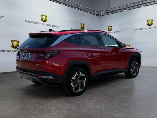 Calypso Red 2023 Hyundai TUCSON Limited