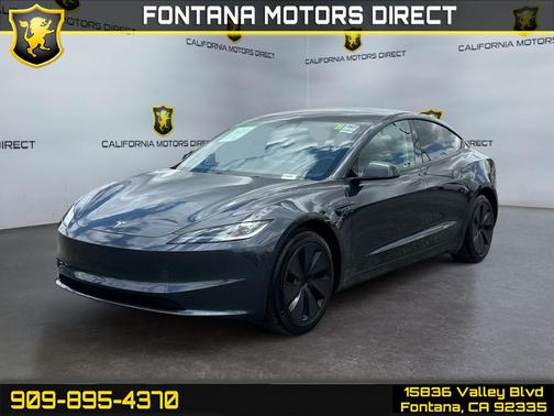 Green 2024 Tesla Model 3 Standard Range