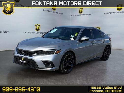 Lunar Silver Metallic 2022 Honda Civic Sport Touring