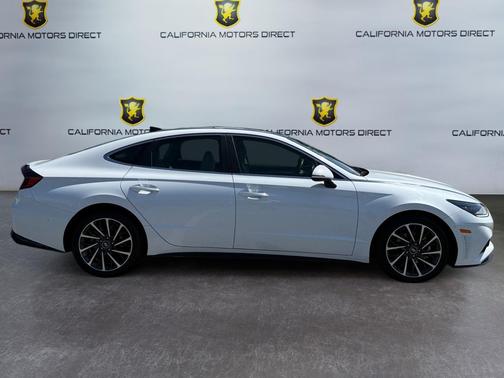 Quartz White 2020 Hyundai SONATA Limited